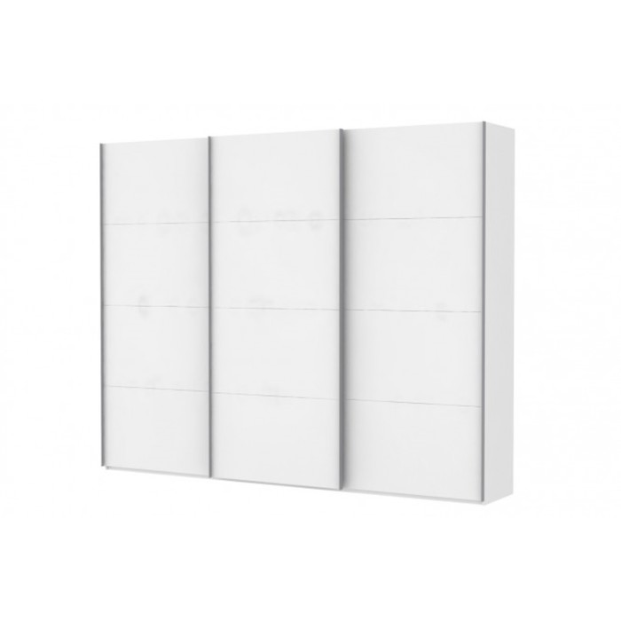 Шкаф-купе 3-дверный Comet, 3000х582х2400 мм, цвет белый