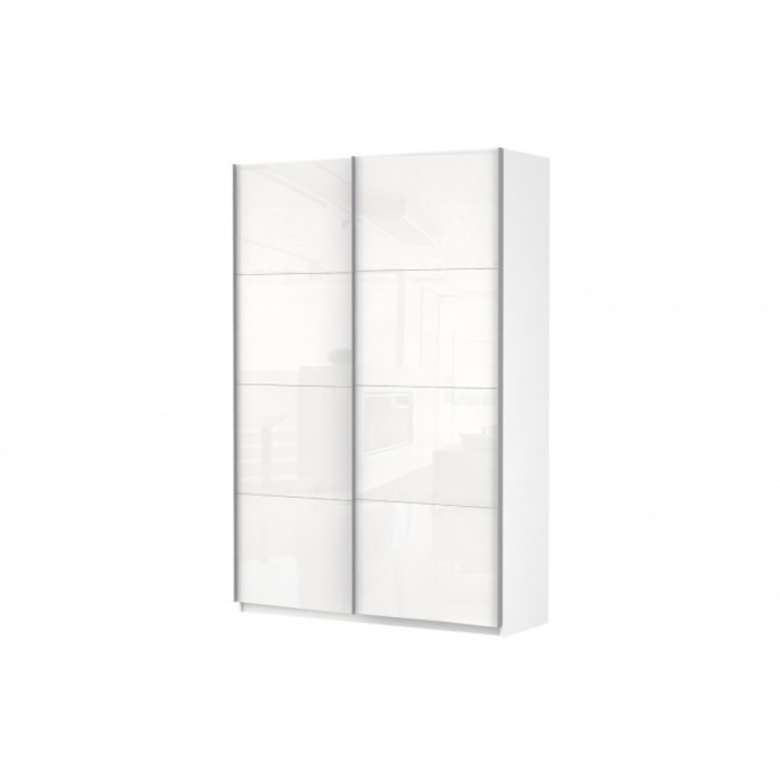 Шкаф-купе 2-дверный Comet, 1800х582х2400 мм, цвет белый