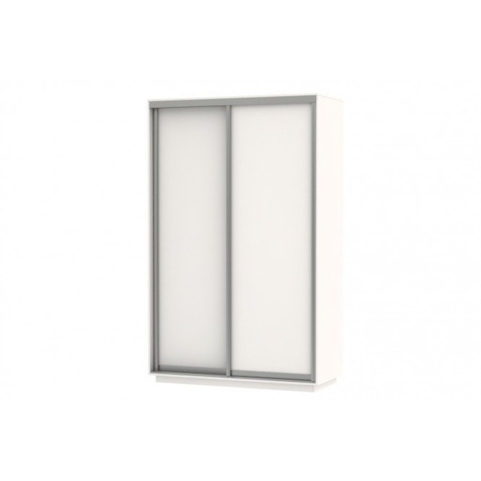 Шкаф-купе 2-дверный Slide, 1600х600х2200 мм, цвет белый