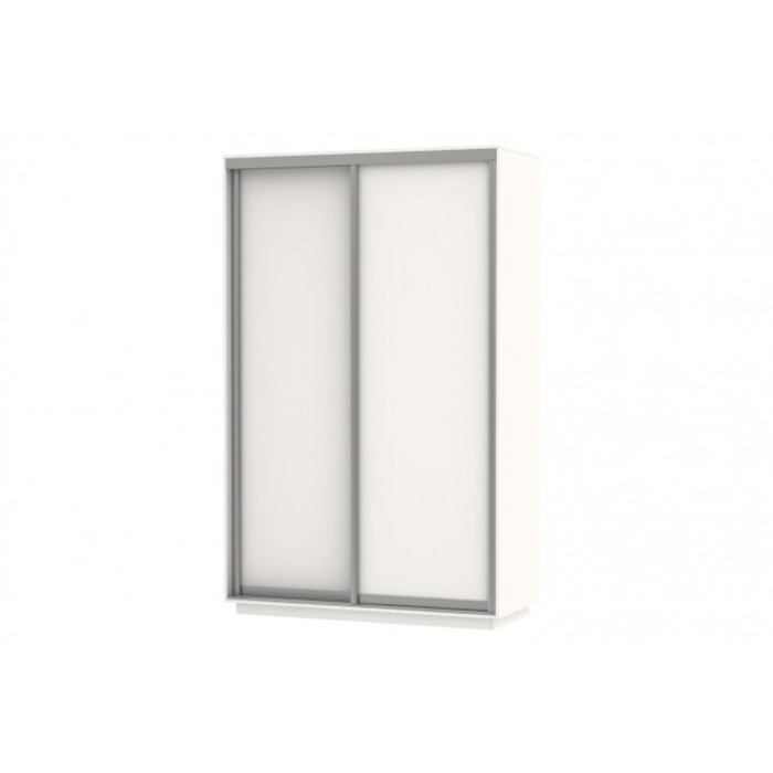 Шкаф-купе 2-дверный Slide, 1200х600х2200 мм, цвет белый