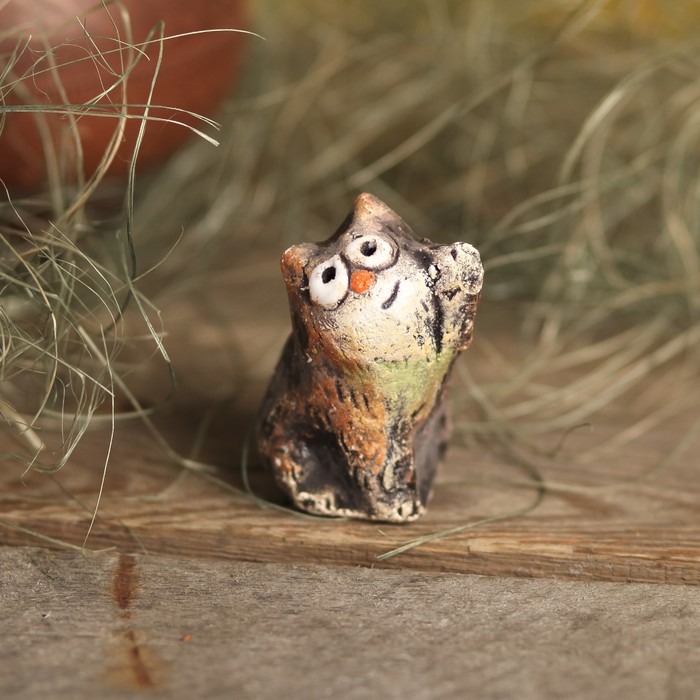 Сувенир из шамота "Саймон мини 08" 6,5 см