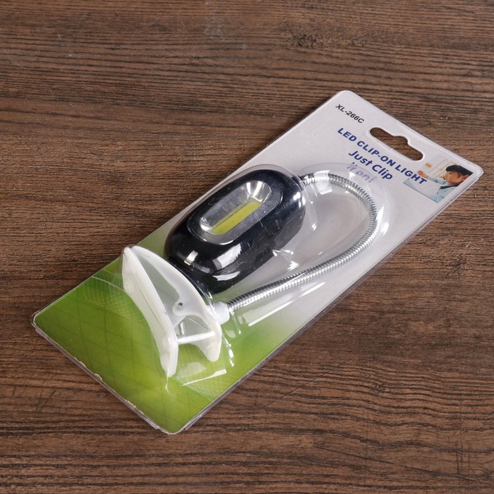 Светильник пластик металл "Пузырек" диодная лента МИКС 13х2,3х5 см