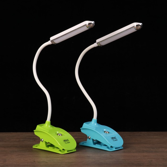 Светильник пластик "Змейка" АКБ шнур от 220В МИКС 29х5,5х12 см