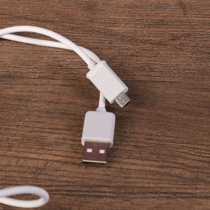 Лампа настольная сенсорная "Тарелка" МИКС 16 LED 3.2Ватт АКБ USB 11х11х34,7