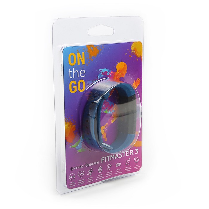 Фитнес-браслет Smarterra FitMaster 3, синий