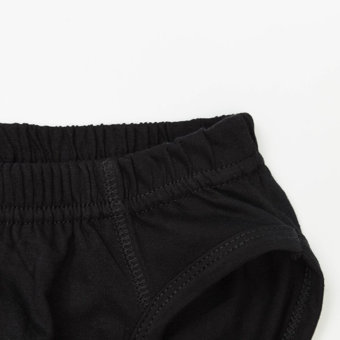 Трусы для мальчика, рост 110-116 см (32), цвет чёрный