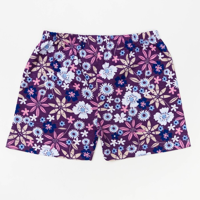 Шорты для девочки, рост 128-134 см (36), цвет набивка