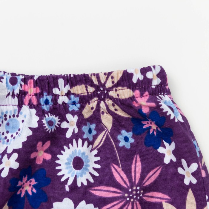 Шорты для девочки, рост 110-116 см (32), цвет набивка