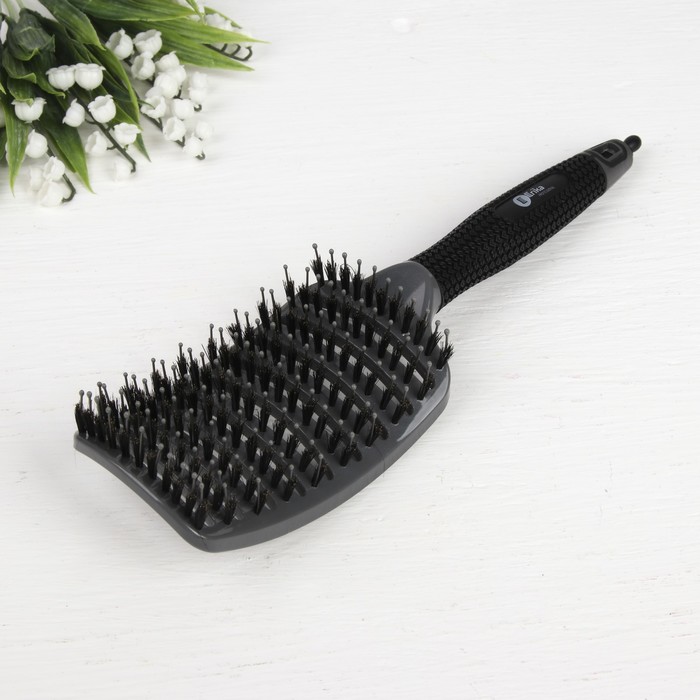 Расчёска, цвет серый