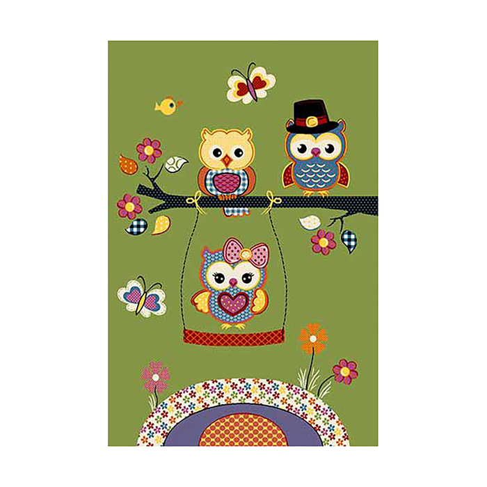 Ковер Fraise CRYSTAL 2740, 1,6*2,3 м, прямоугольный, Green