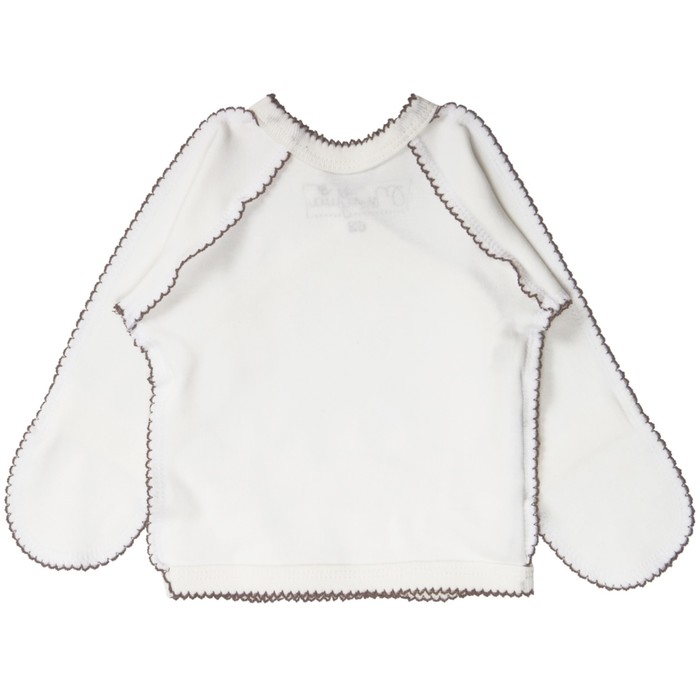 Распашонка детская, рост 56 см, цвет бежевый 01-10-107-1