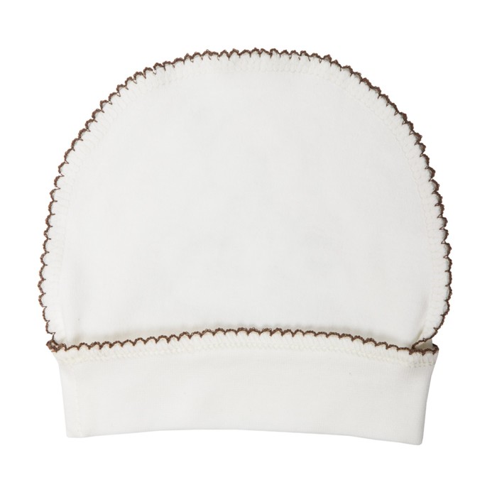 Комплект (шапочка+царапки), рост 56 см, цвет бежевый 01-611-107-1