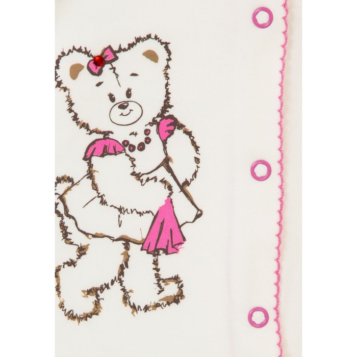 Комбинезон для девочки, рост 74 см, цвет бежевый 01-04-20