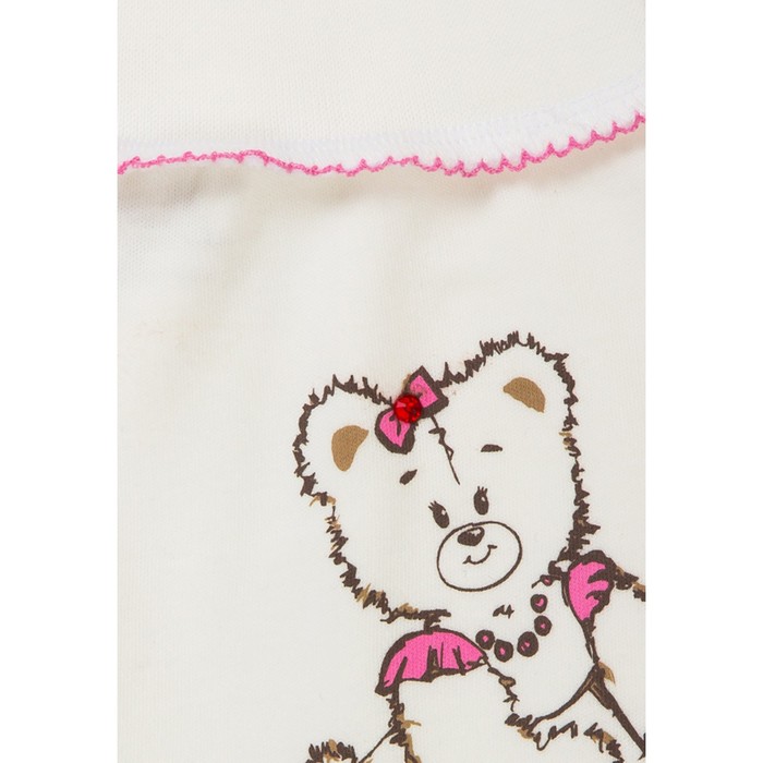 Ползунки для девочки, рост 74 см, цвет бежевый 01-07-20-2