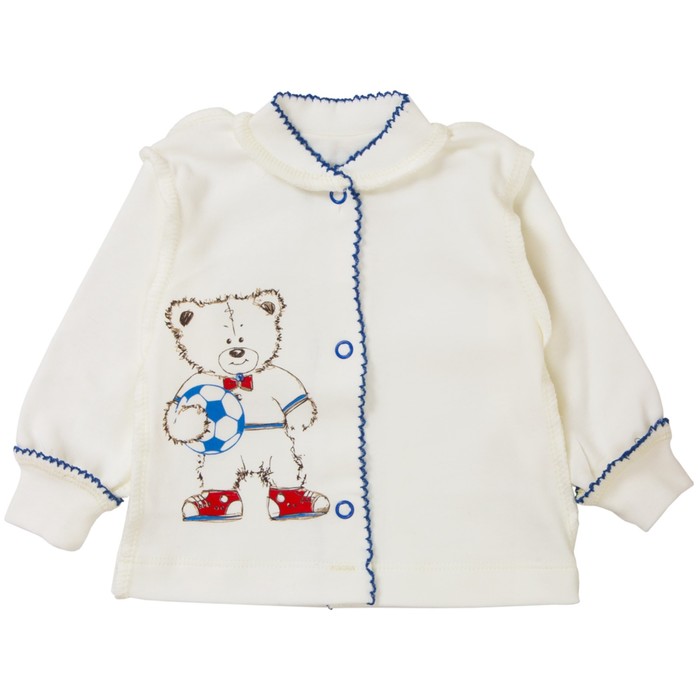 Кофта для мальчика, рост 74 см, цвет бежевый 01-02-18