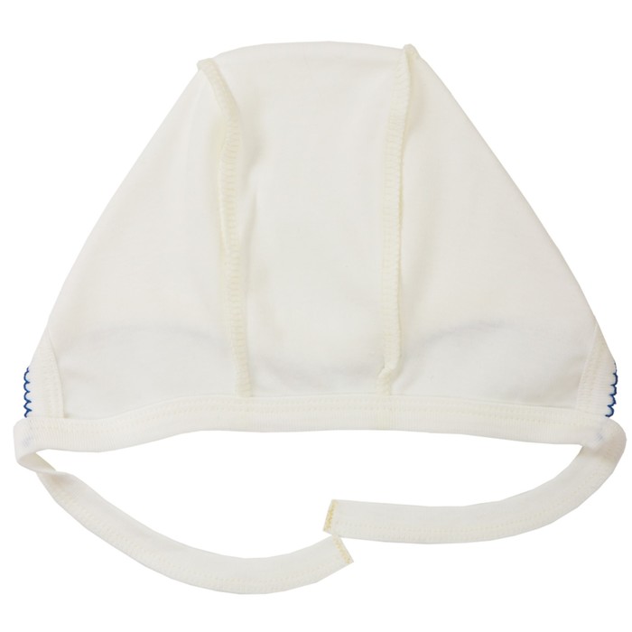 Чепчик для мальчика, размер 44 см, цвет бежевый 01-6-18