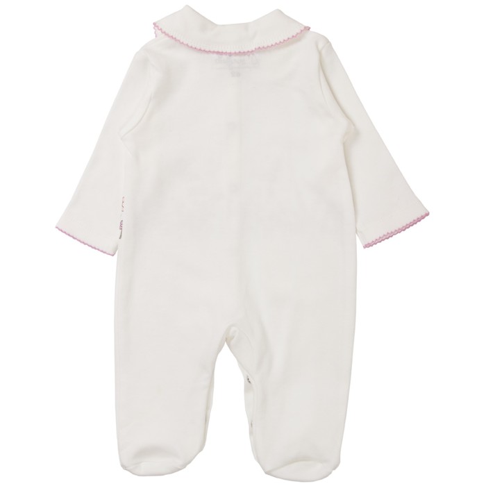 Комбинезон для девочки, рост 56 см, цвет бежевый ЦП-01-04-144