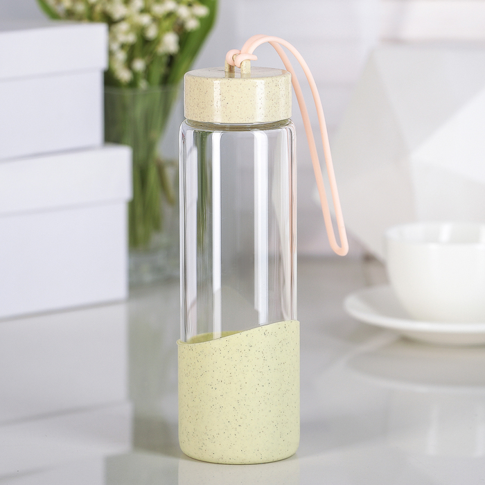 Бутылка 300 мл "Крапинка", цвета МИКС