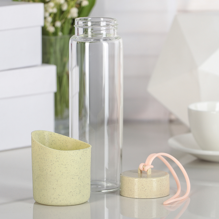 Бутылка 300 мл "Крапинка", цвета МИКС