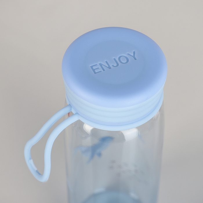 Бутылка 400 мл "В мире морском", рисунок МИКС