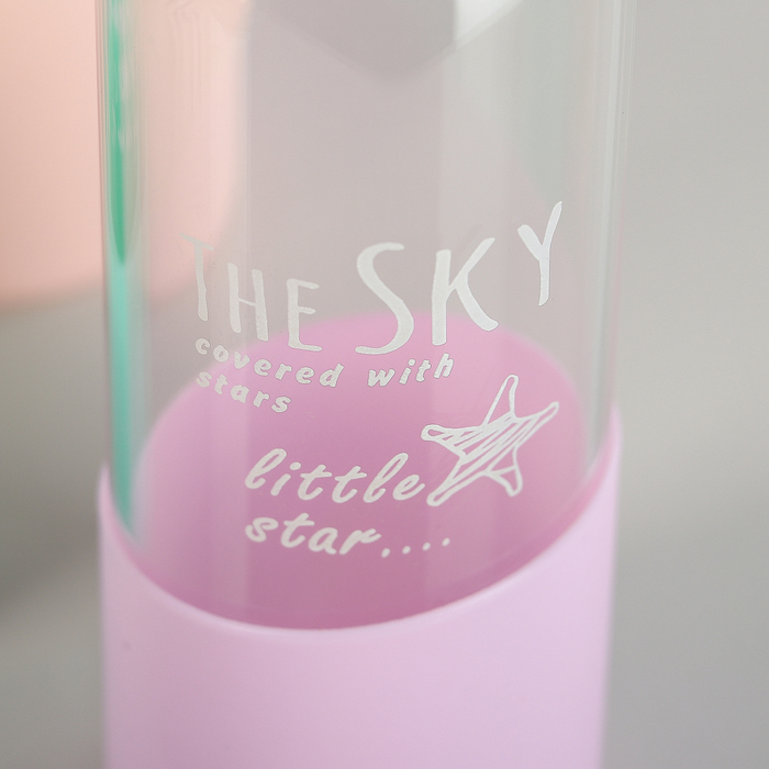 Бутылка 500 мл "Пастель", цвета МИКС