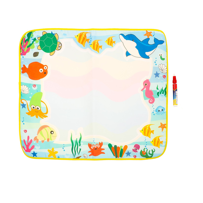 Коврик для рисования водой "Подводное царство"