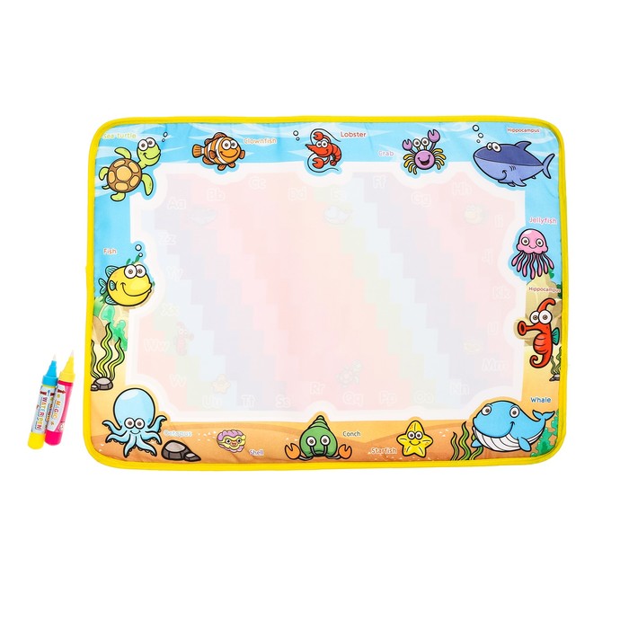 Коврик для рисования водой "Подводный мир"