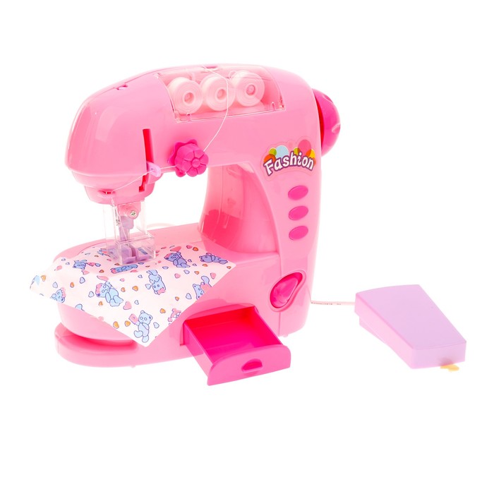 Швейная машина "Карамель" роза, 3 катушки