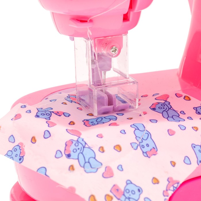 Швейная машина "Карамель" роза, 3 катушки