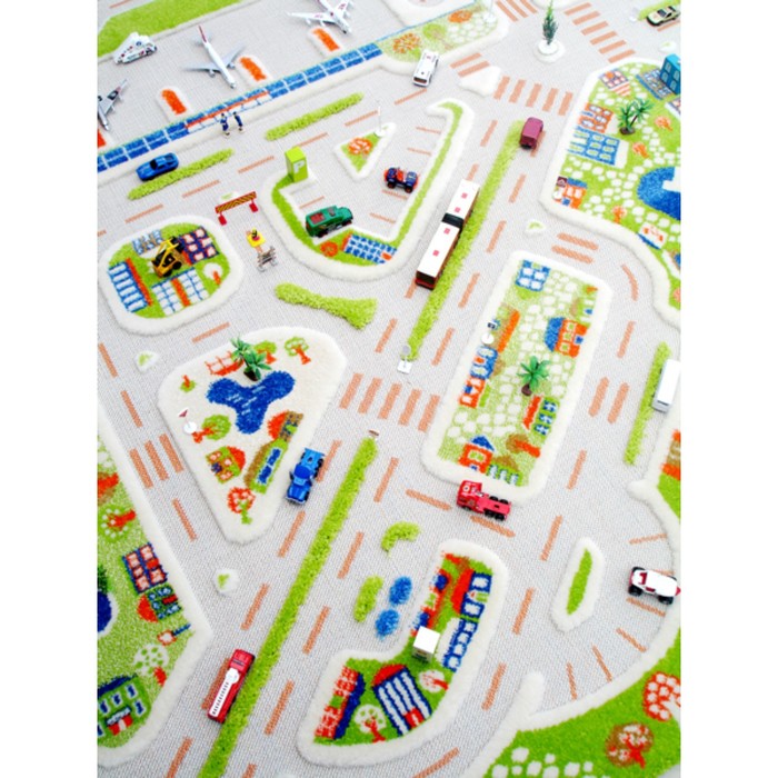 Ковёр игровой "Мини Сити", размер 150х220 см