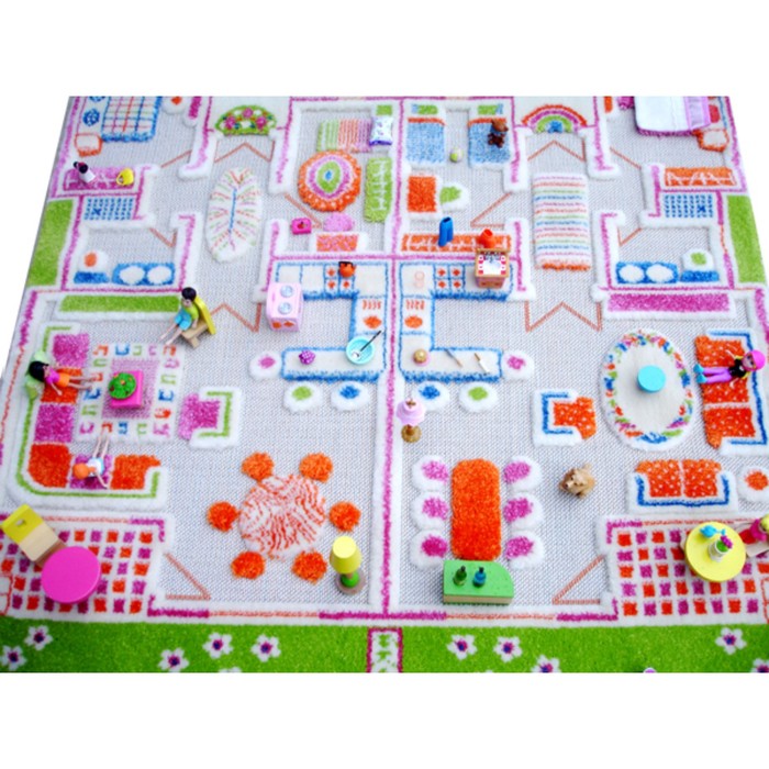 Ковёр игровой "Твин Хауз", размер 100х150 см
