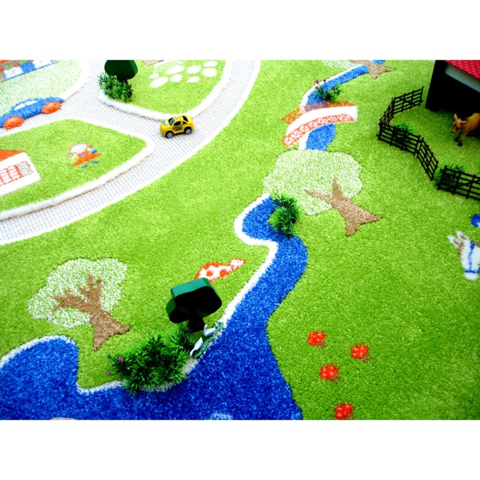 Ковёр игровой "Дача", размер 100х150 см