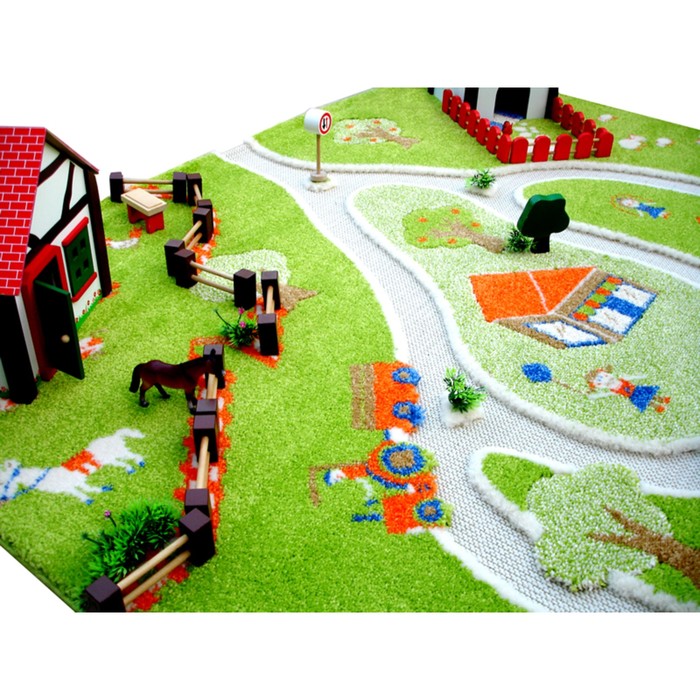 Ковёр игровой "Дача", размер 134х180 см