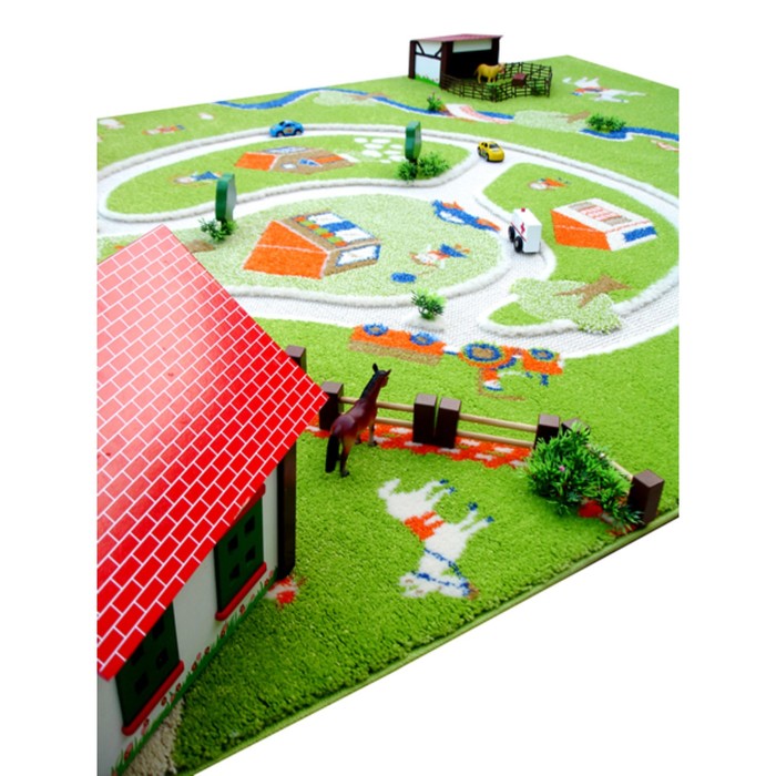 Ковёр игровой "Дача", размер 134х180 см