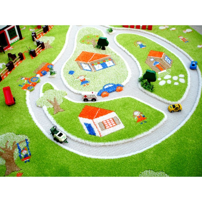 Ковёр игровой "Дача", размер 134х180 см