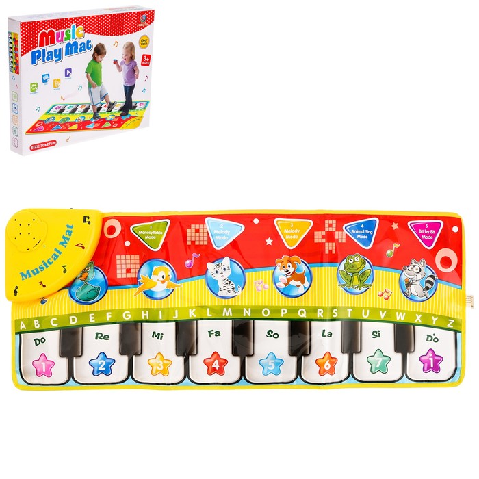 Коврик музыкальный "Весело играем"