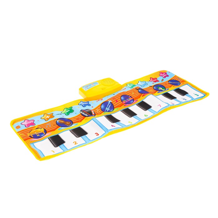 Коврик музыкальный напольный "Весёлое пианино"