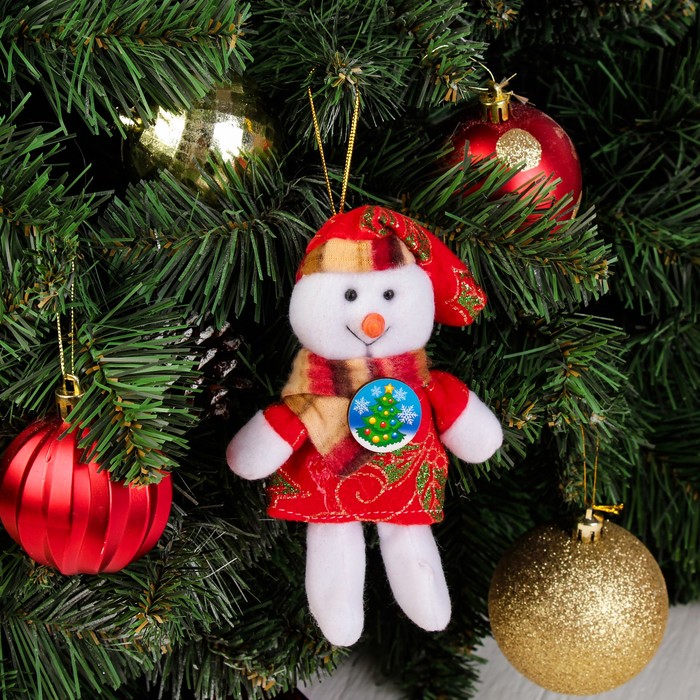 Подвеска-игрушка "С Новым годом!" медвежонок