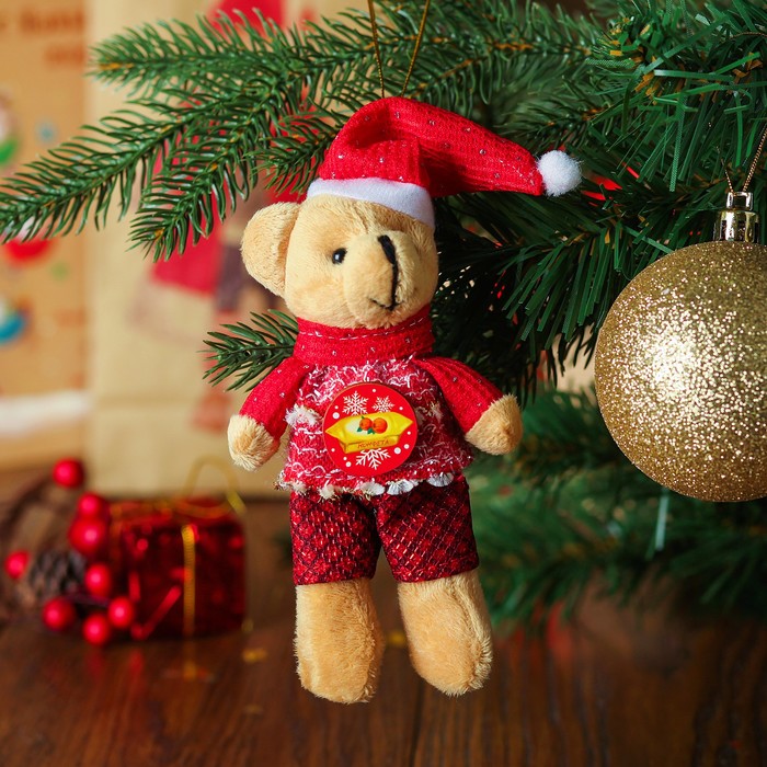 Подвеска-игрушка "С новым годом" виды МИКС