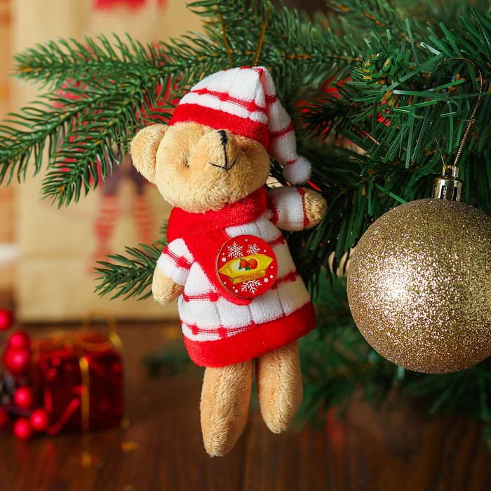 Подвеска-игрушка "С новым годом" виды МИКС