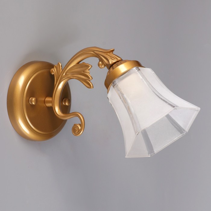 Бра "Лисия" 1x60Вт E27 бронза