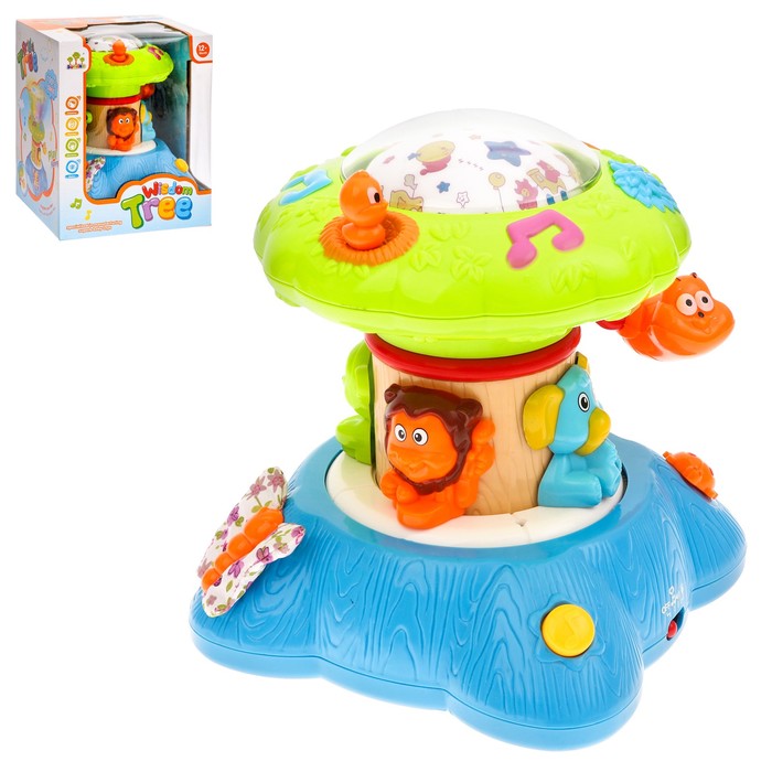 Музыкальная игрушка "Карусель", световые и звуковые эффекты