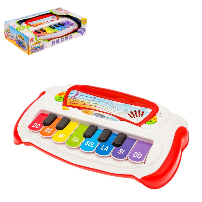 Пианино для малышей «Музыкальная шкатулка», звуковые эффекты, 13 клавиш