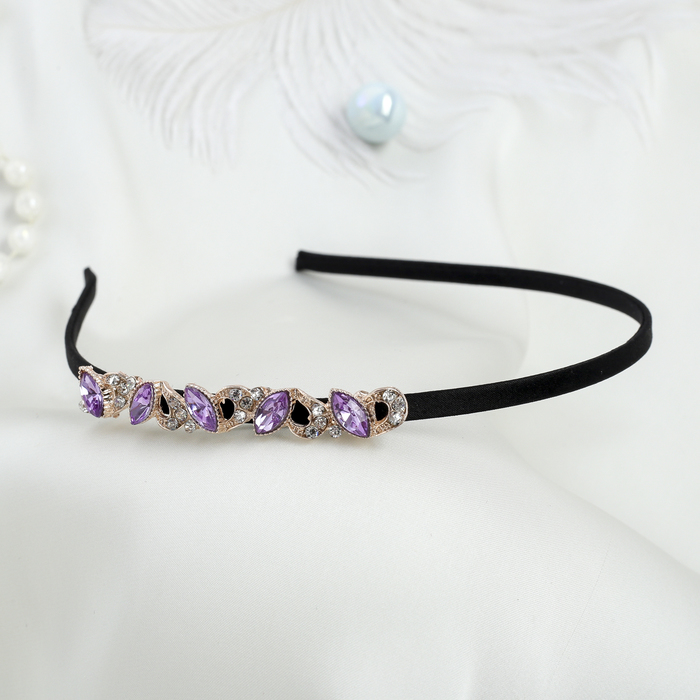 Ободок для волос "Майя" 0,5 см капелька