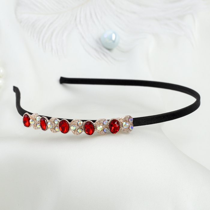 Ободок для волос "Майя" 0,5 см овалы