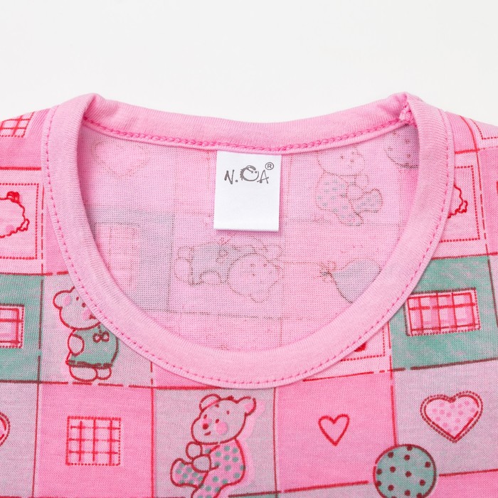 Сорочка для девочки, рост 98-104 (28), цвет розовый