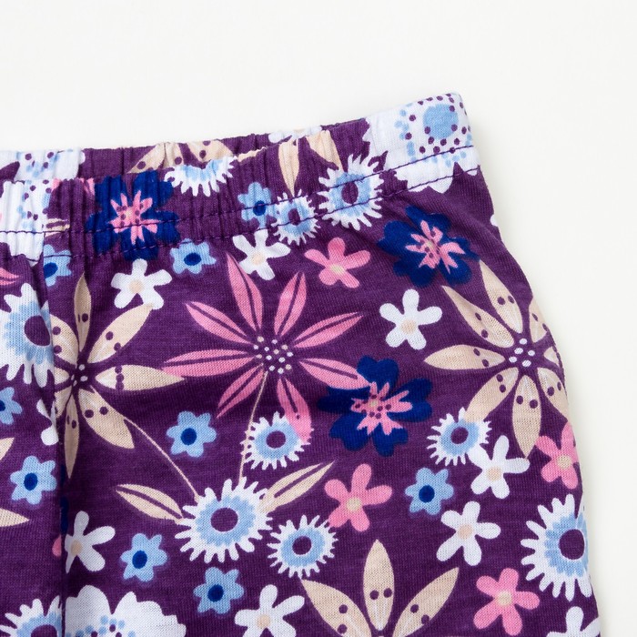 Бриджи для девочки, рост 116-122 см (34), цвет набивка