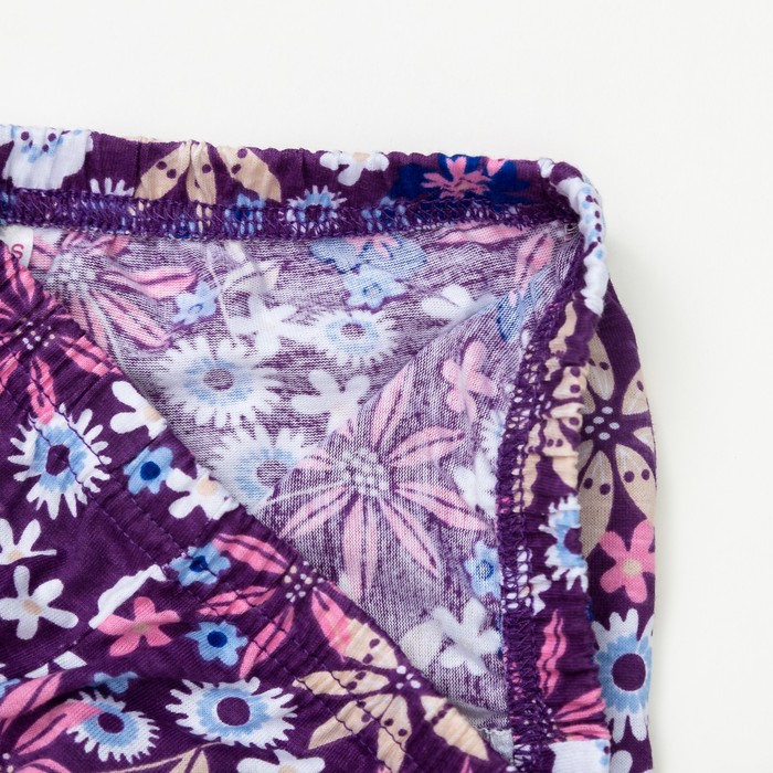 Бриджи для девочки, рост 116-122 см (34), цвет набивка