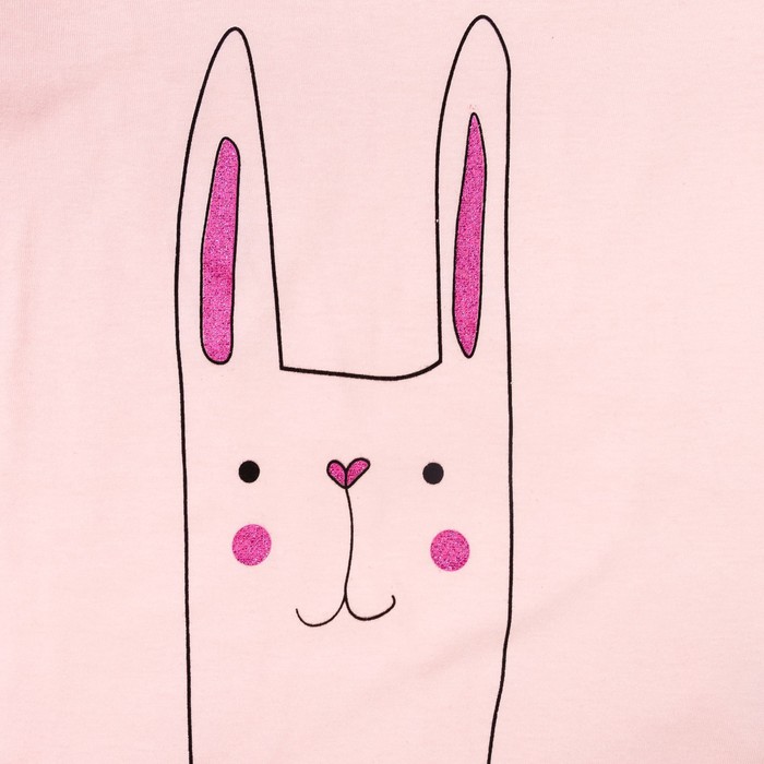 Пижама для девочки, рост 110-116 см (32), цвет розовый