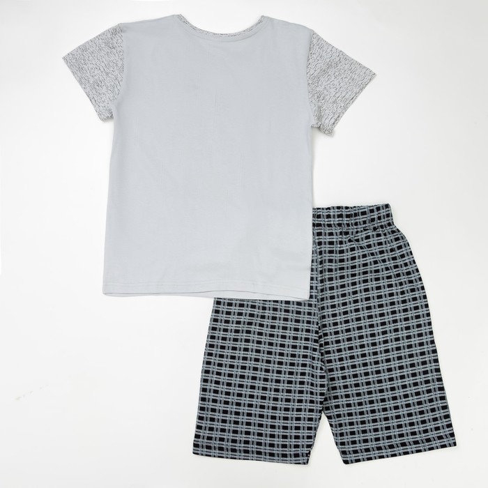 Пижама для мальчика, рост 146-152 (42) , цвет серый